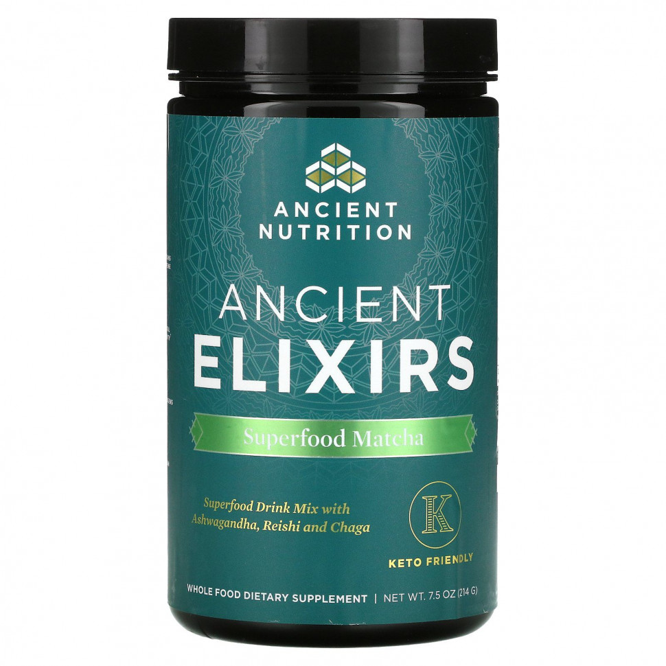   Dr. Axe / Ancient Nutrition, Ancient Elixirs,   , 214  (7,5 )   -     , -,   