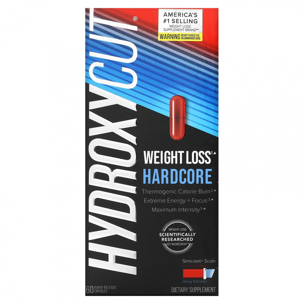   Hydroxycut, Hardcore, 60       -     , -  