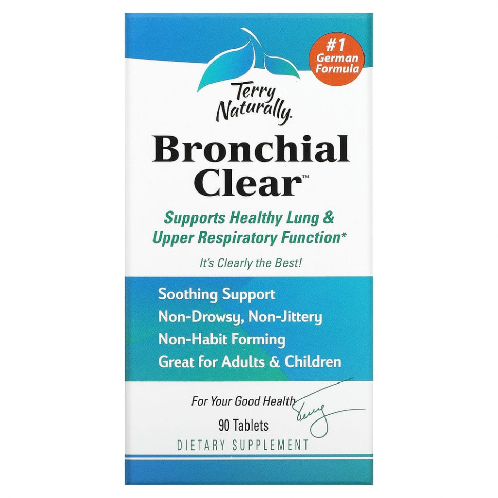   Terry Naturally, Bronchial Clear, 90    -     , -  