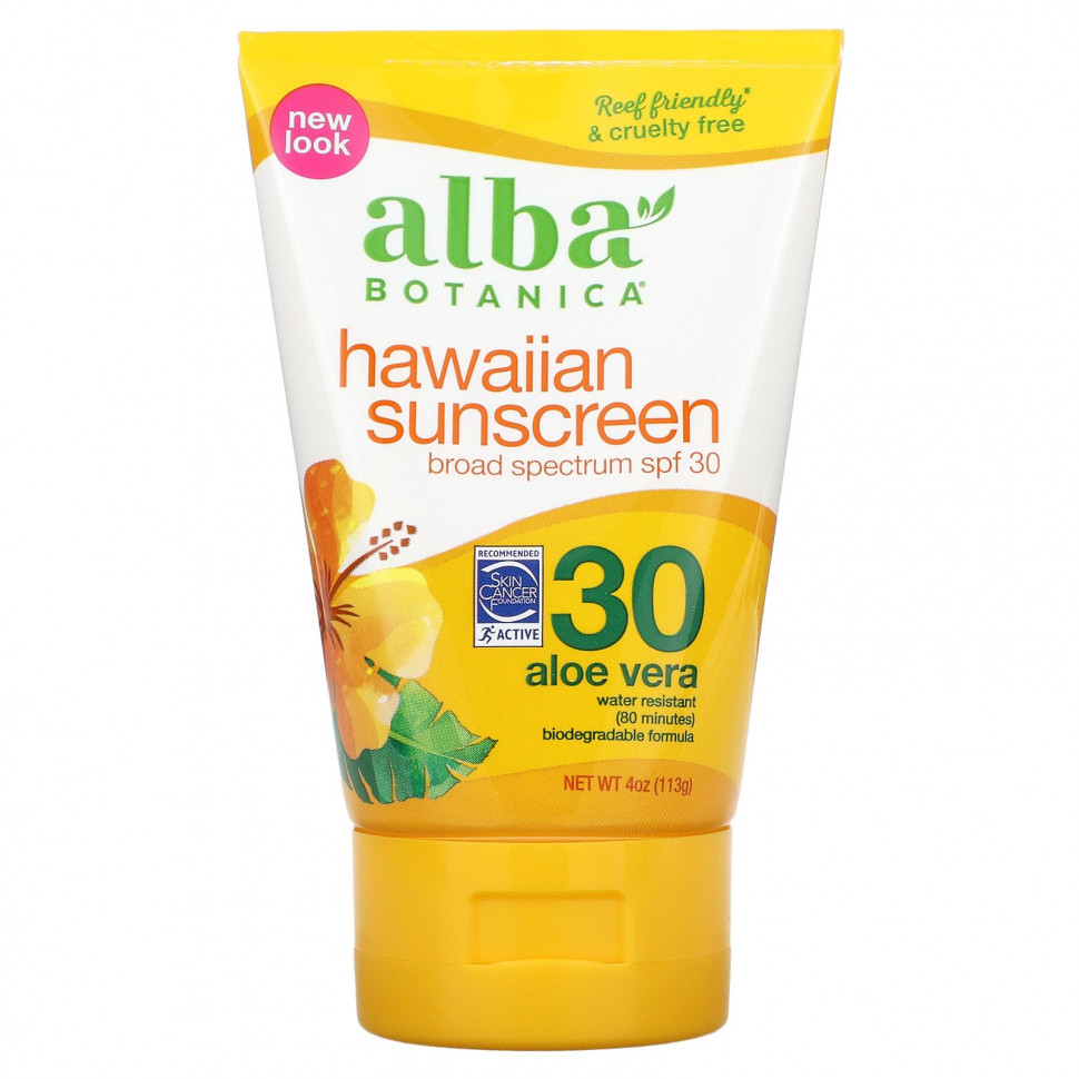   Alba Botanica,    ,   SPF 30, 4   (113 )   -     , -  