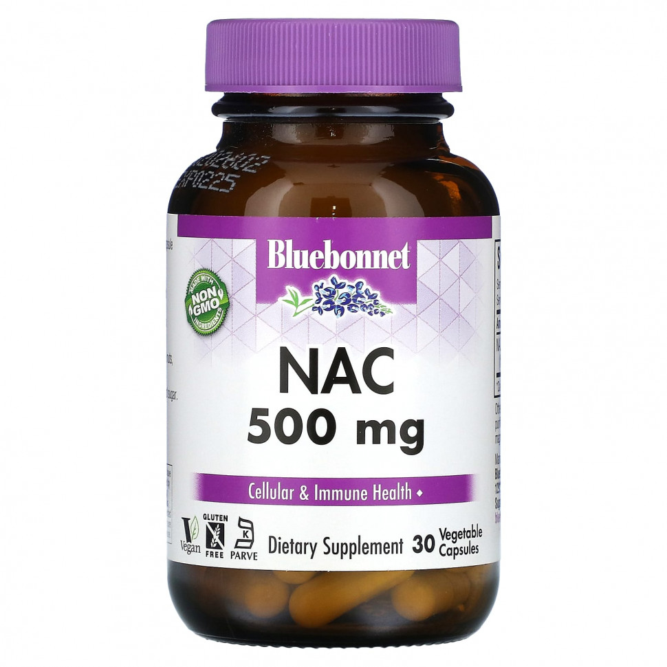   Bluebonnet Nutrition, NAC, 500 , 30     -     , -,   