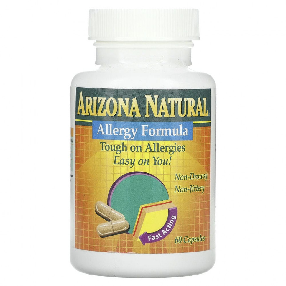  Arizona Natural, Allergy Formula, 60   IHerb ()