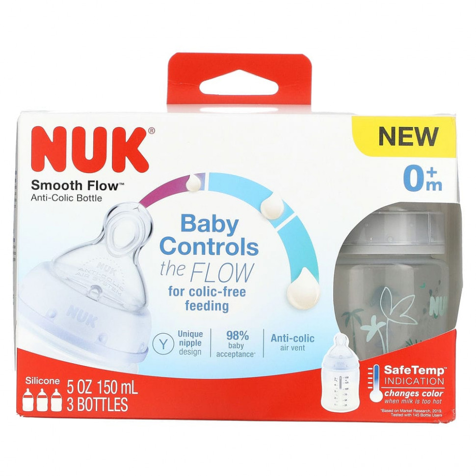   NUK, Smooth Flow,  ,    0 , 3   150  (5 )   -     , -,   