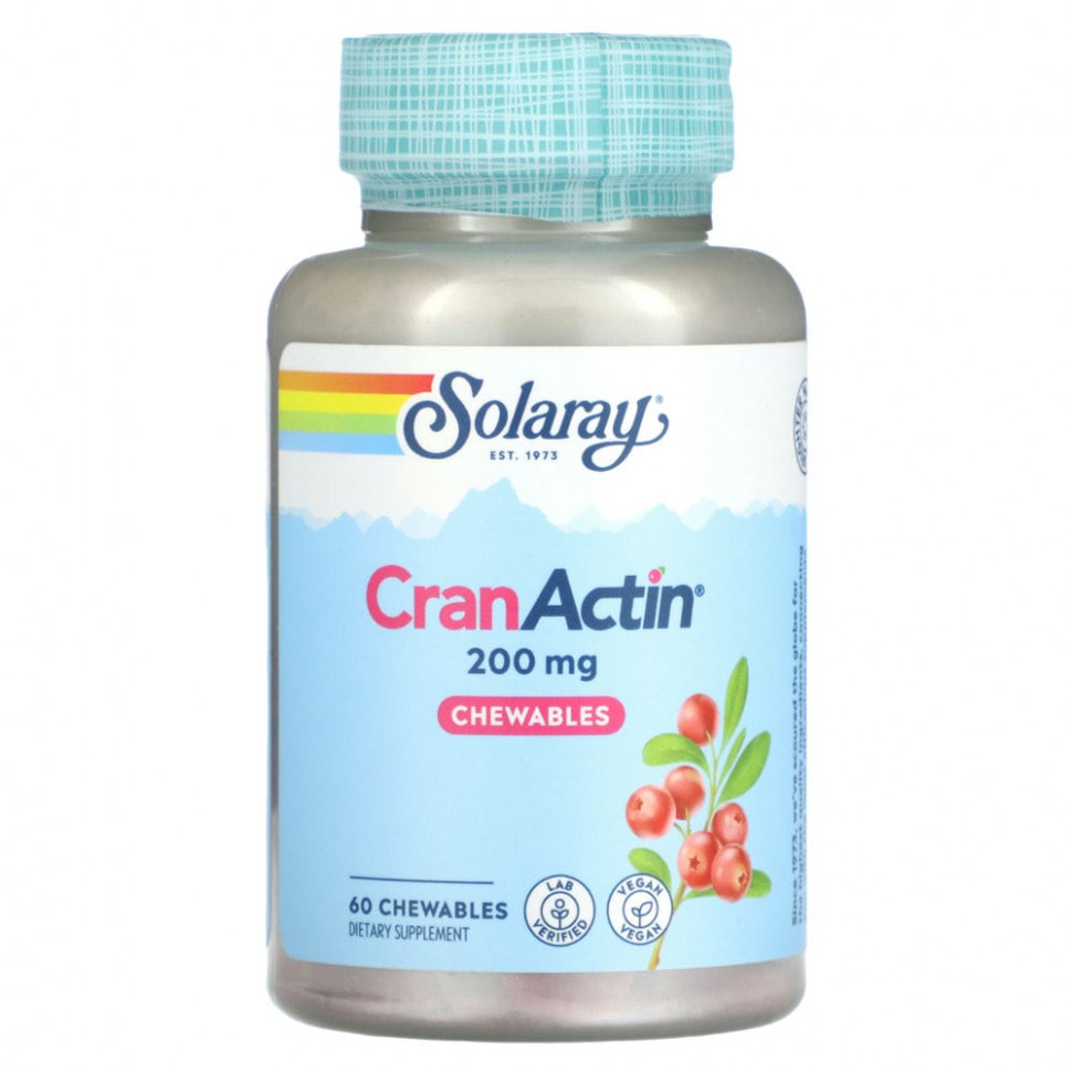   Solaray, CranActin,  , 200 , 60     -     , -  