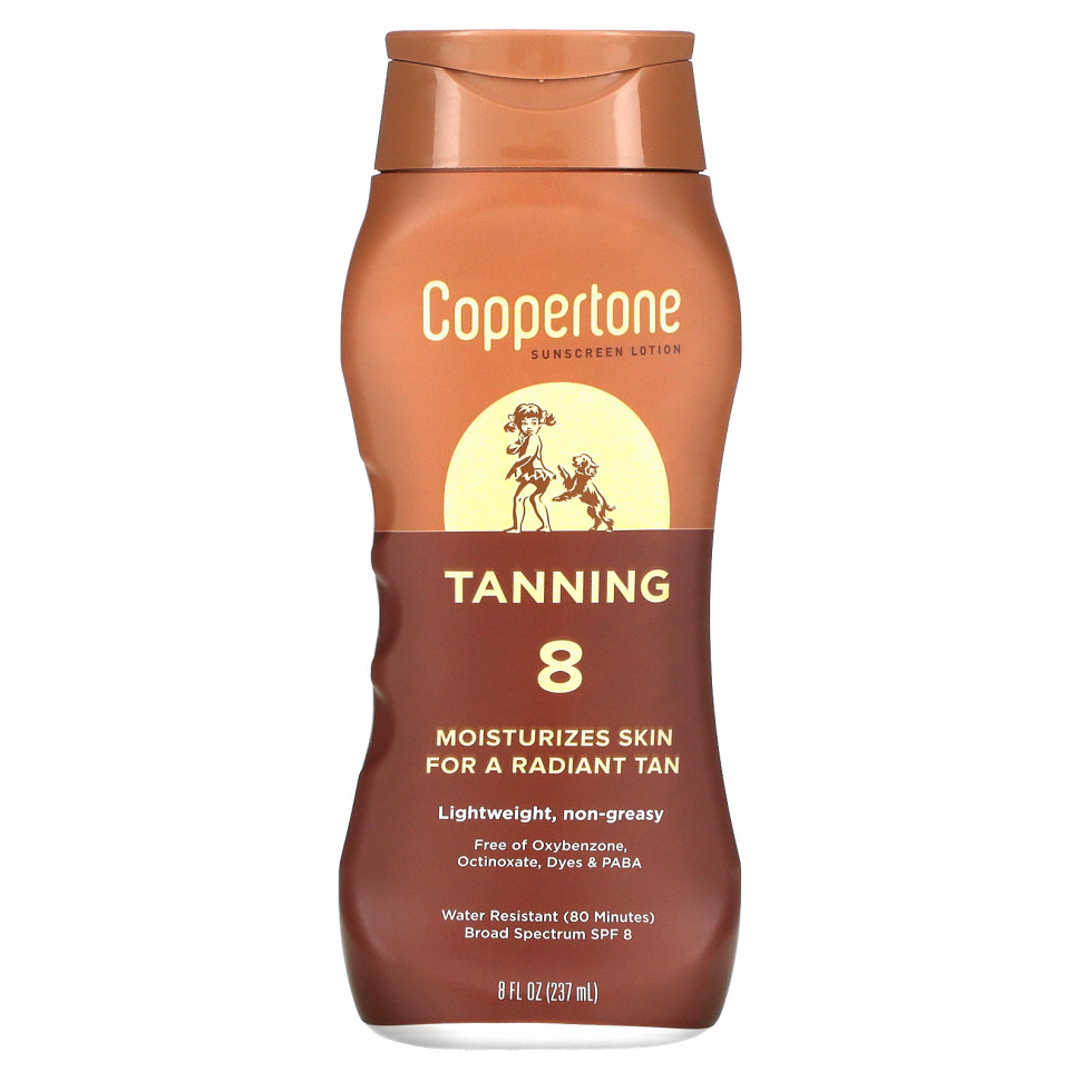   Coppertone, Sunning,  , SPF 8, 237  (8 . )   -     , -  