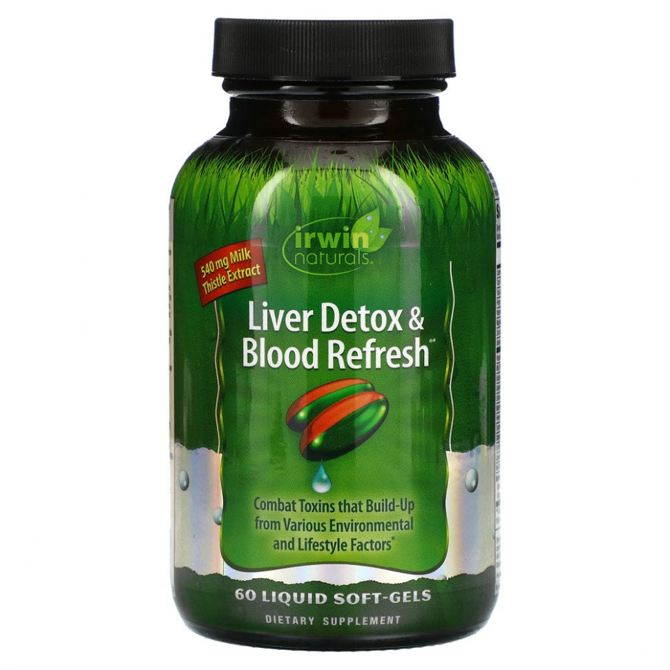   Irwin Naturals, Liver Detox & Blood Refresh,      , 60      -     , -  