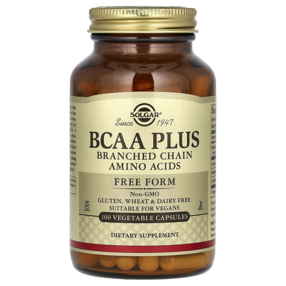   Solgar, BCAA Plus,   , 100     -     , -  