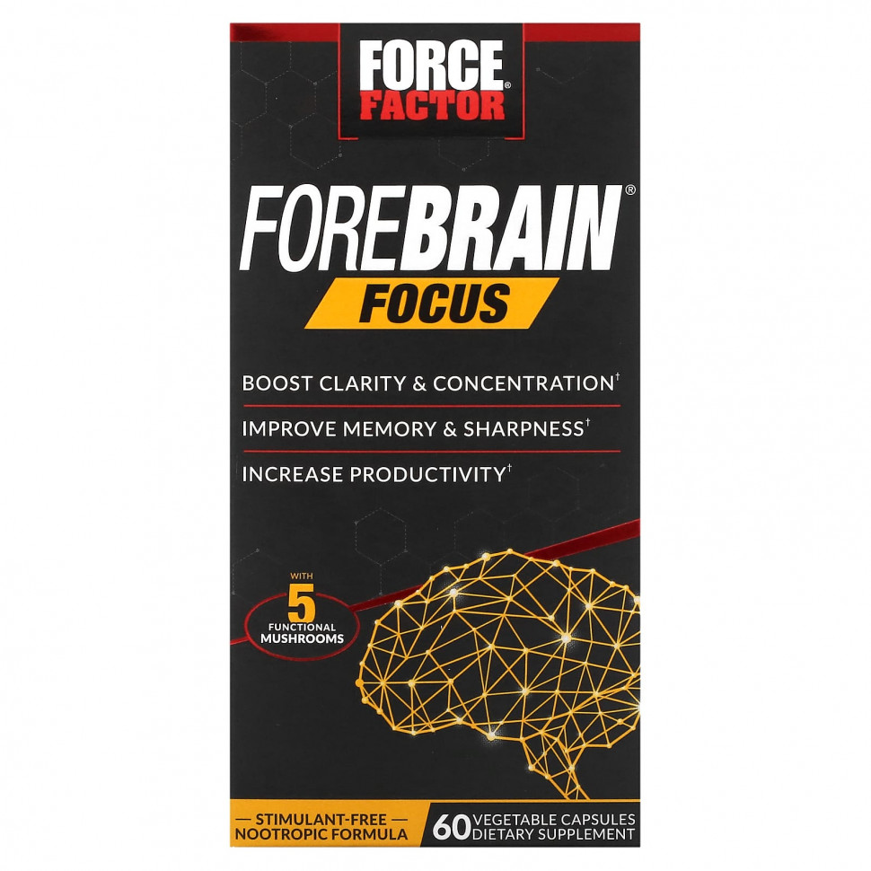   Force Factor, Forebrain Focus, 60     -     , -  