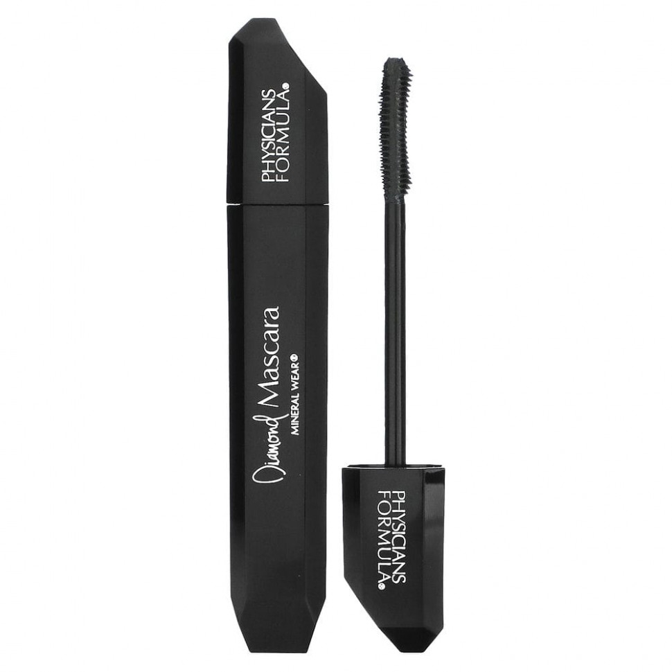   Physicians Formula, Mineral Wear, Diamond Mascara, Black Diamond, 8,5  (0,28 . )   -     , -  