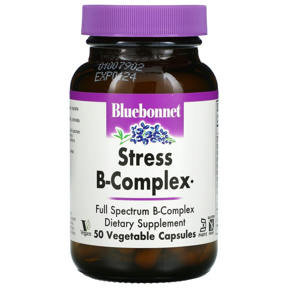   Bluebonnet Nutrition, Stress B-, 50     -     , -,   