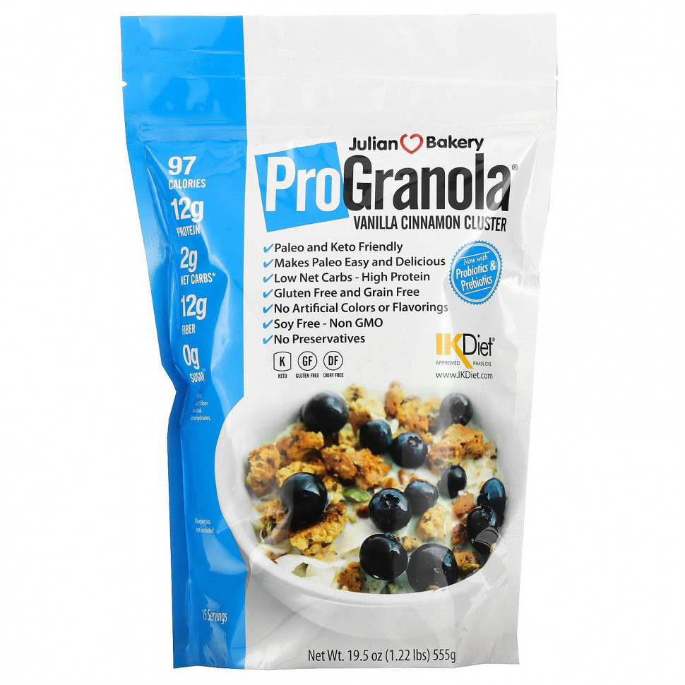   Julian Bakery, Pro Granola,   , 1,22  (555 )   -     , -,   