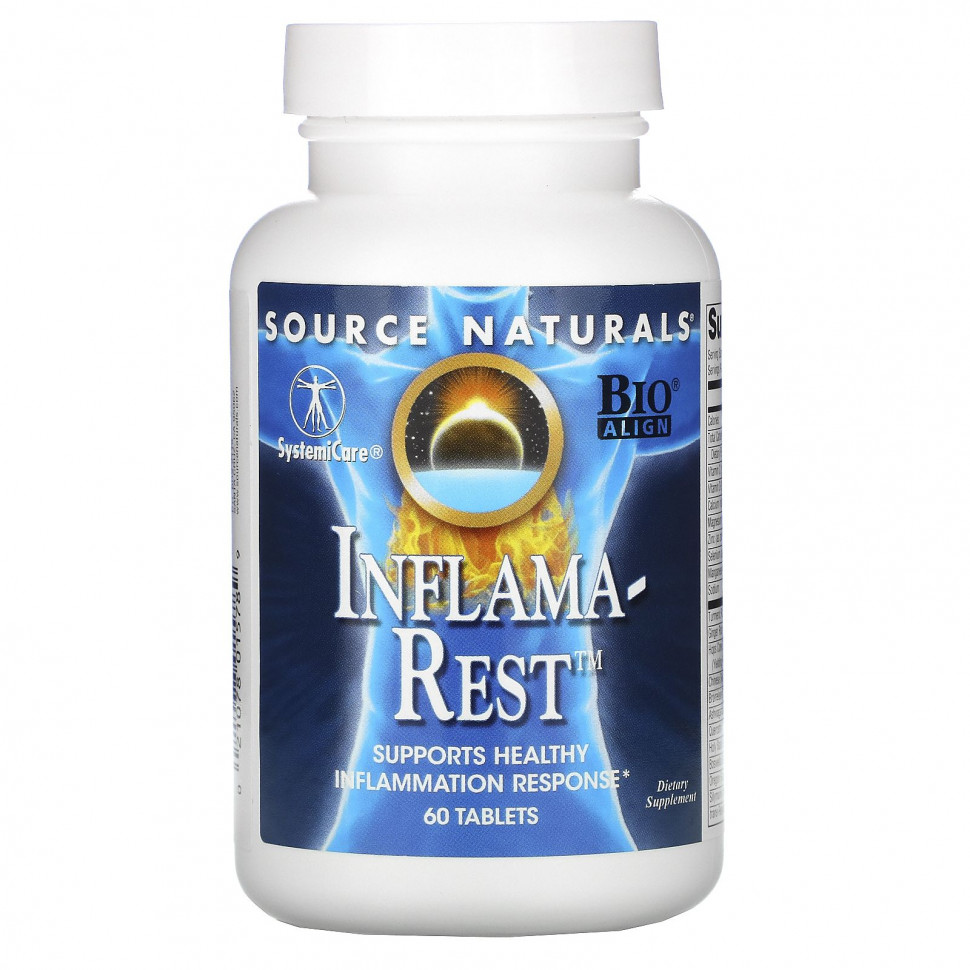   Source Naturals,   Inflama-Rest, 60    -     , -  