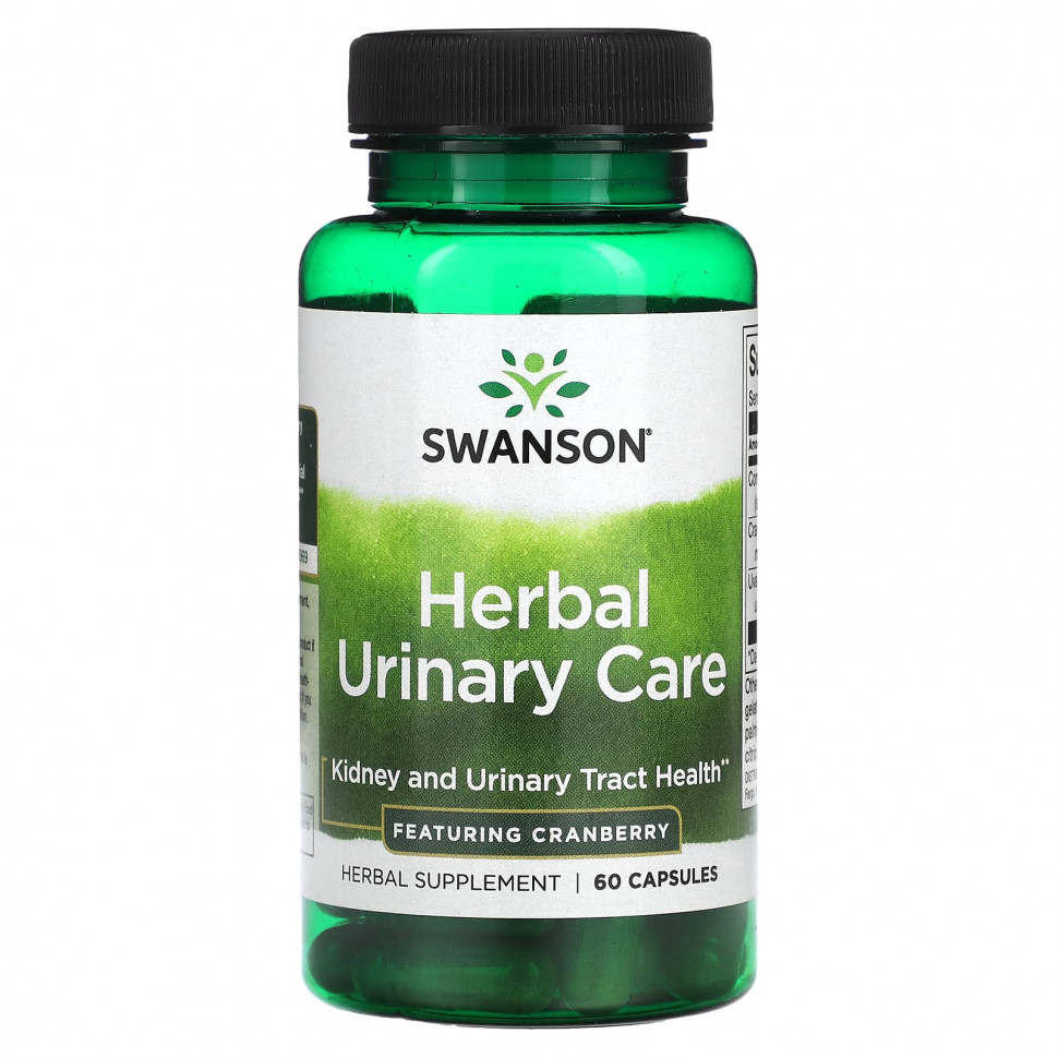   Swanson, Herbal Urinary Care, 60    -     , -  