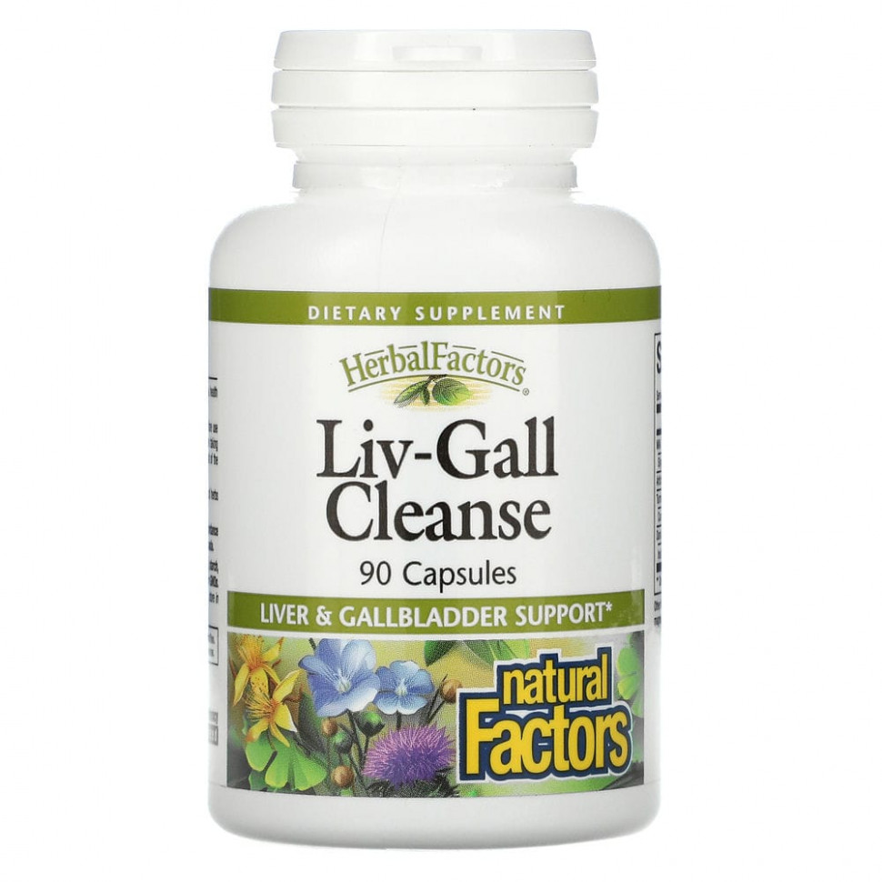   Natural Factors, Liv-Gall Cleanse, 90    -     , -  