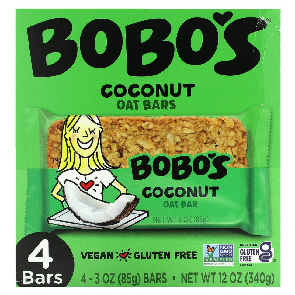  Bobo's Oat Bars,    , 4   85  (3 )  IHerb ()