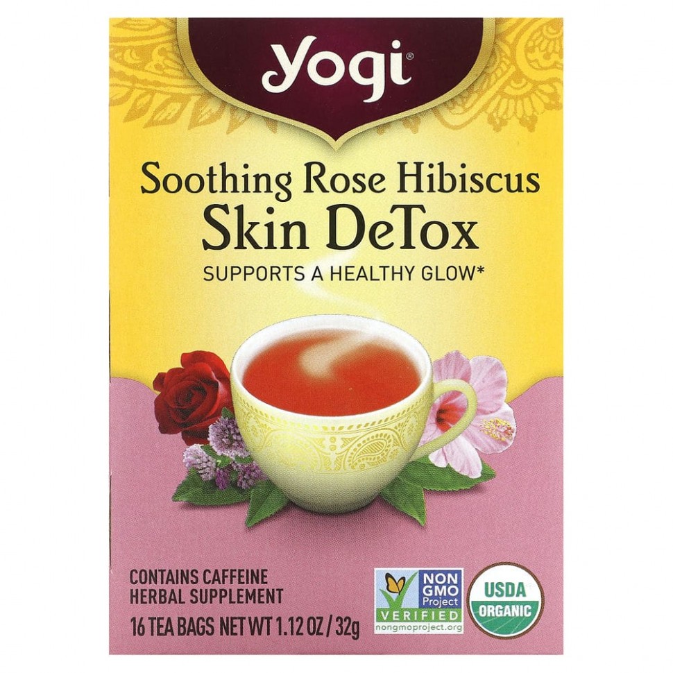   Yogi Tea, Skin DeTox,      , 16  , 32  (1,12 )   -     , -  