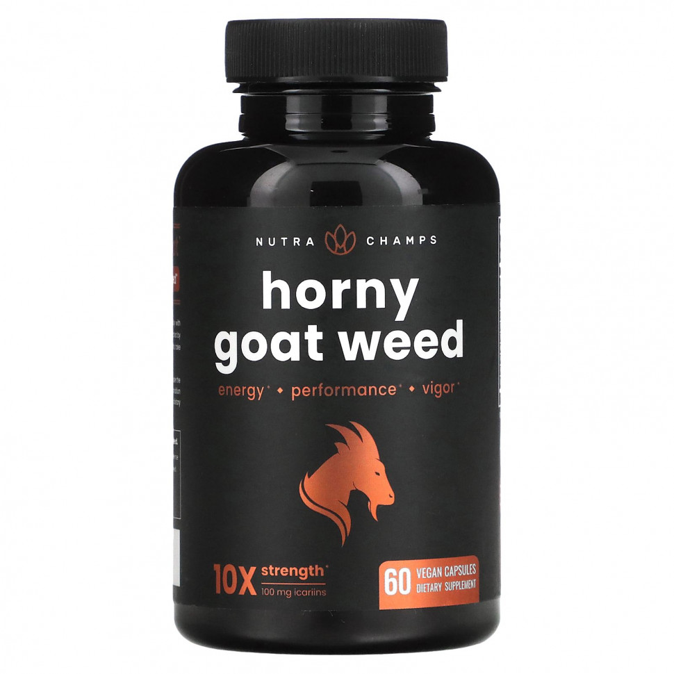   NutraChamps, Horny Goat Weed, 60     -     , -  