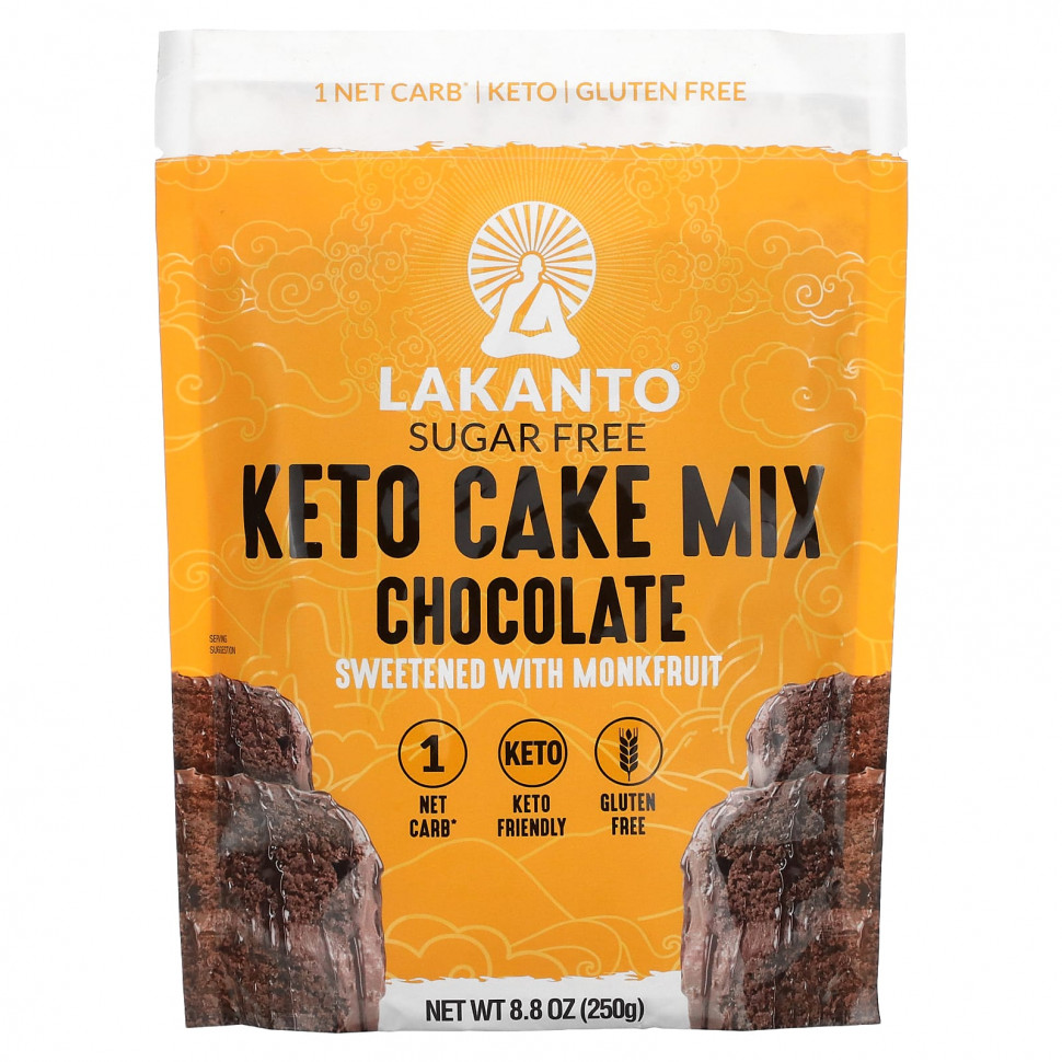   Lakanto, Keto Cake Mix, , 250  (8,8 )   -     , -  