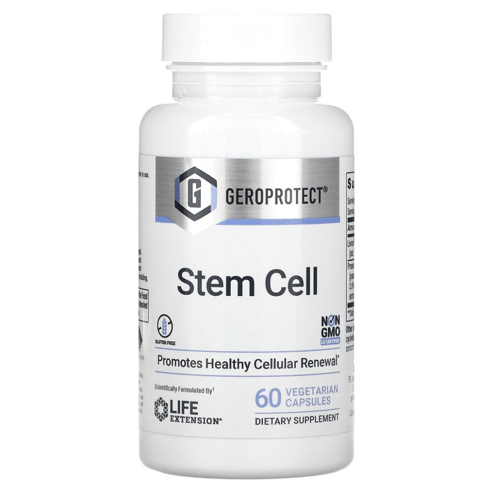   Life Extension, Geroprotect, Stem Cell,      , 60     -     , -  