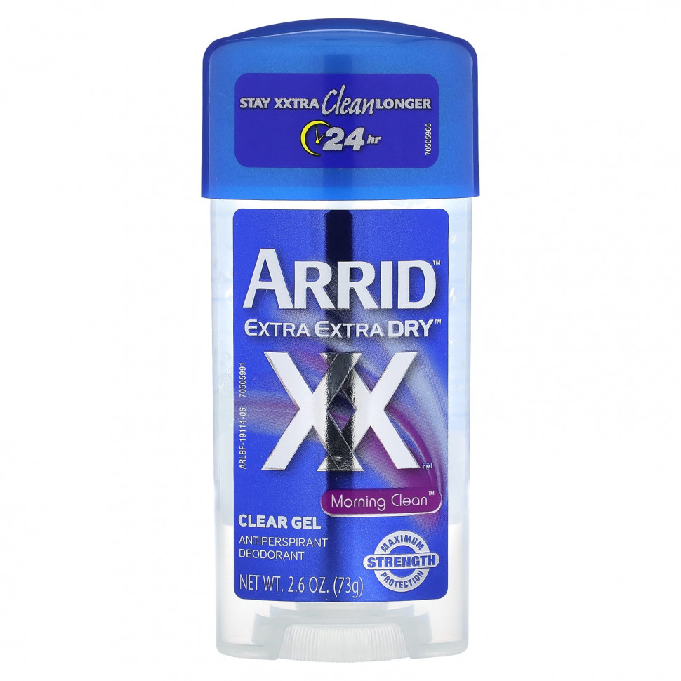   Arrid, Extra Extra Dry XX,  --, Morning Clean, 73  (2,6 )   -     , -  