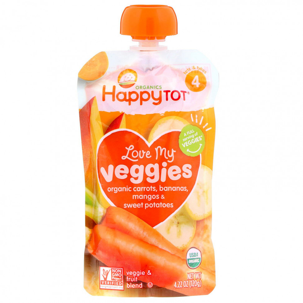   Happy Family Organics, Organics Happy Tot,  ,    , ,   , 120    -     , -  