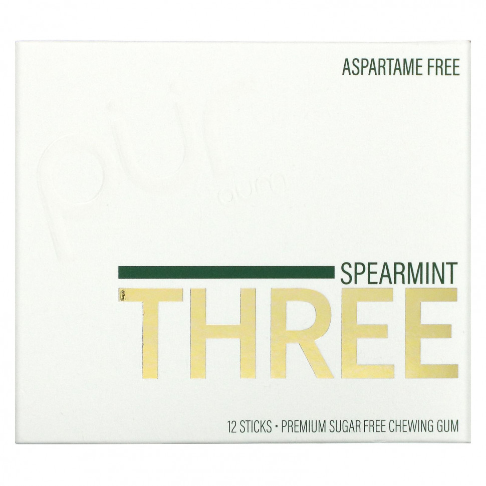   The PUR Company, Spearmint Three,    , 12    -     , -  