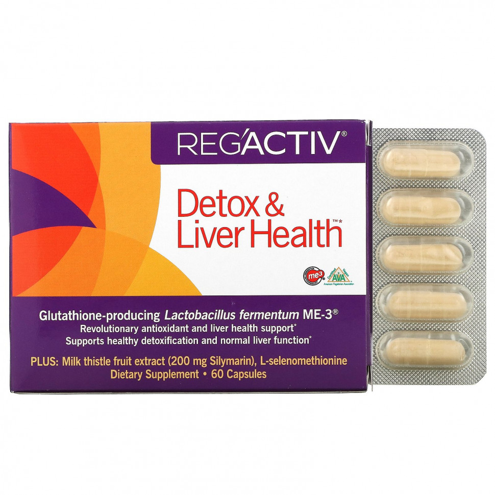   Dr. Ohhira's, Reg'Activ, Detox & Liver Health,    , 60    -     , -  