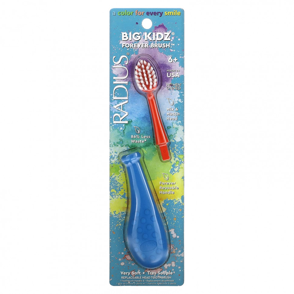   RADIUS, Big Kidz Forever Brush, 6+,  , 1     + 1     -     , -  