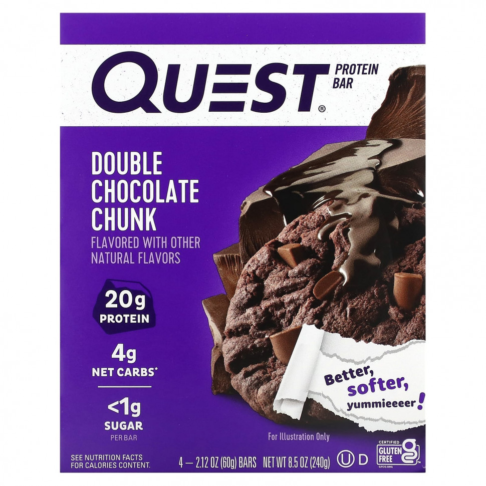   Quest Nutrition,  ,   , 4 , 60  (2,12 )   -     , -  