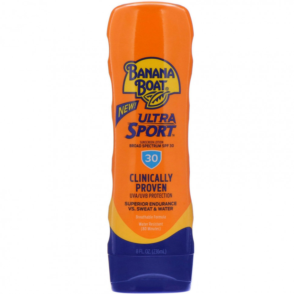   Banana Boat,   Ultra Sport,      SPF 30+, 236    -     , -  