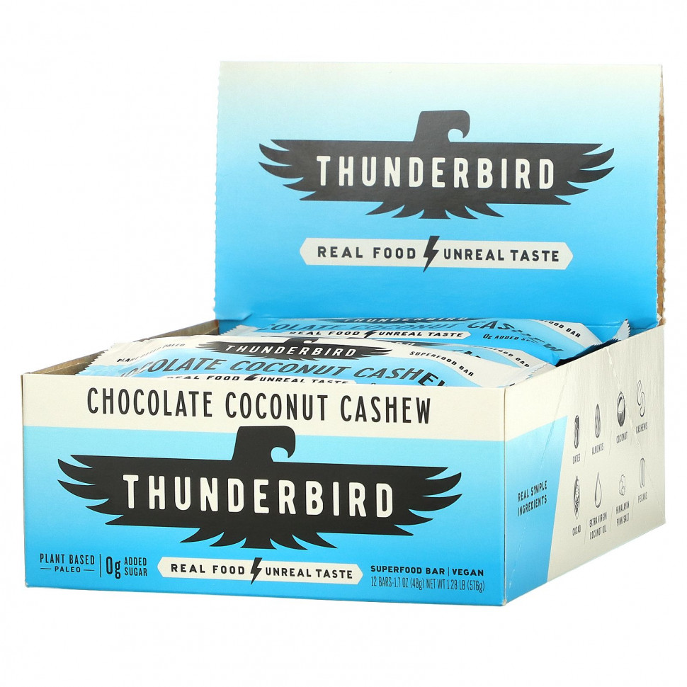   Thunderbird, Superfood Bar, ,   , 12 , 48  (1,7 )   -     , -  