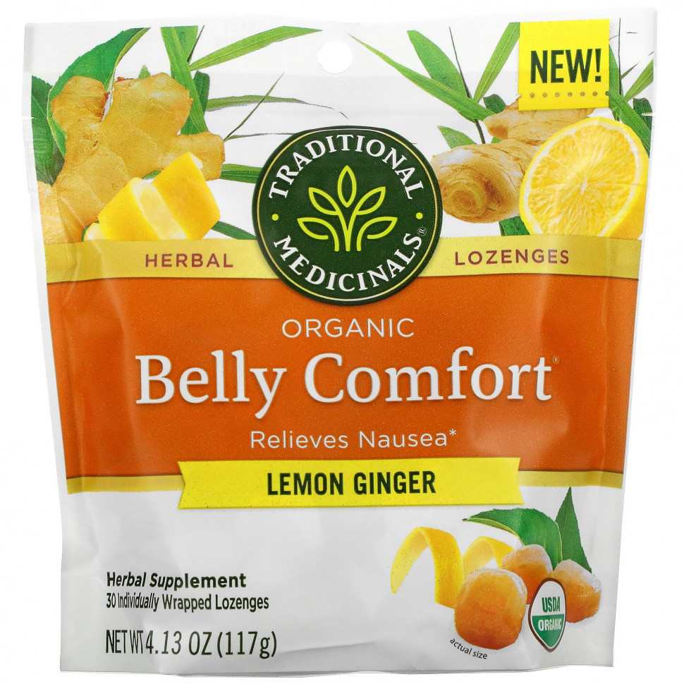   Traditional Medicinals, Organic Belly Comfort,   , 30       -     , -  