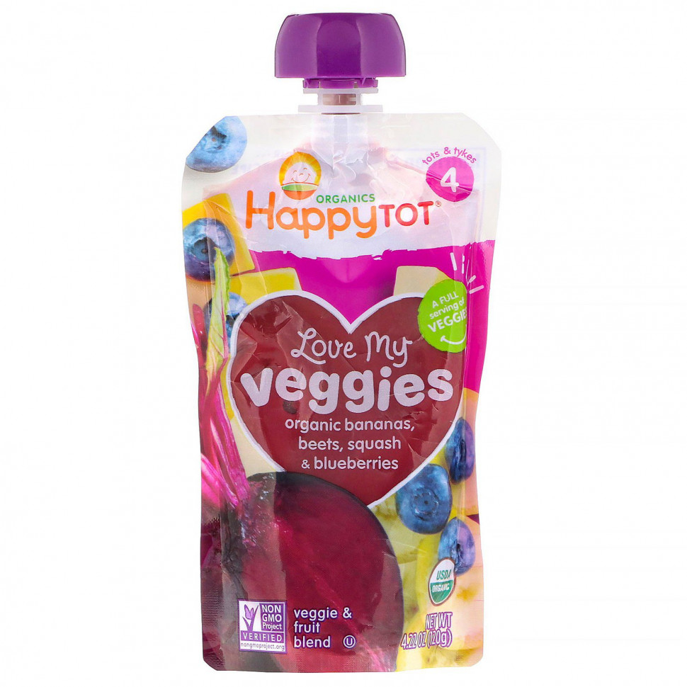   Happy Family Organics, Organics Happy Tot,  ,    , ,   , 120    -     , -  