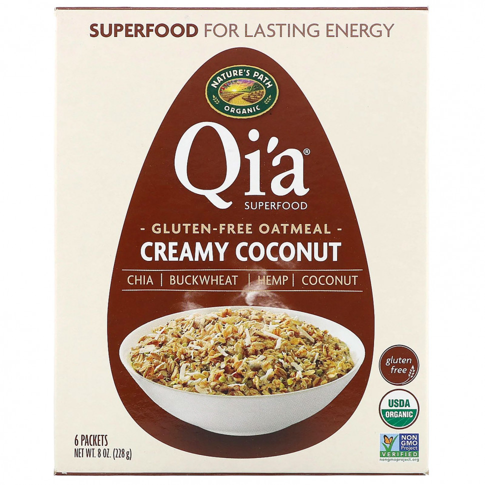   Nature's Path, Qi'a Superfood,  ,   , 6 , 228  (8 )   -     , -  