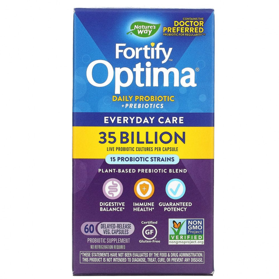   Nature's Way, Fortify Optima,         , 35  , 60        -     , -  