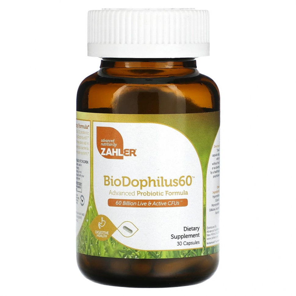  Zahler, BioDophilus60,    , 60  , 30   IHerb ()