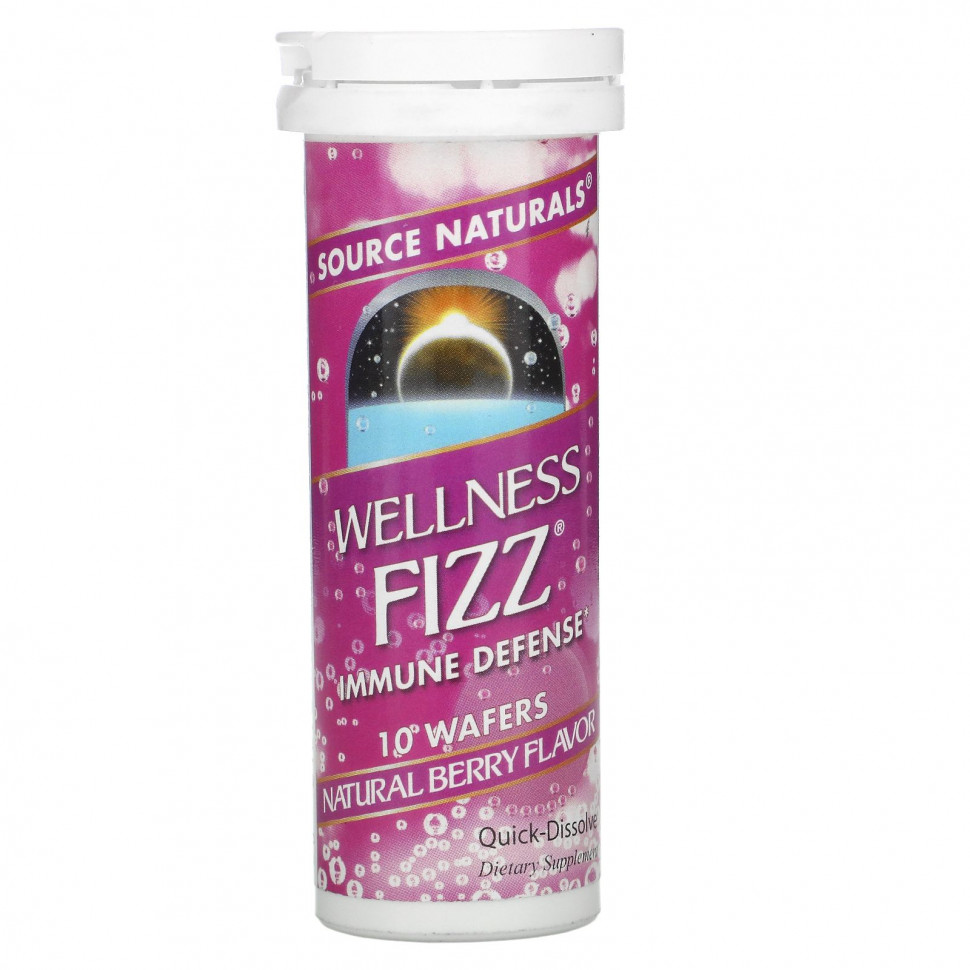   Source Naturals,   Wellness Fizz,    , 10    -     , -  