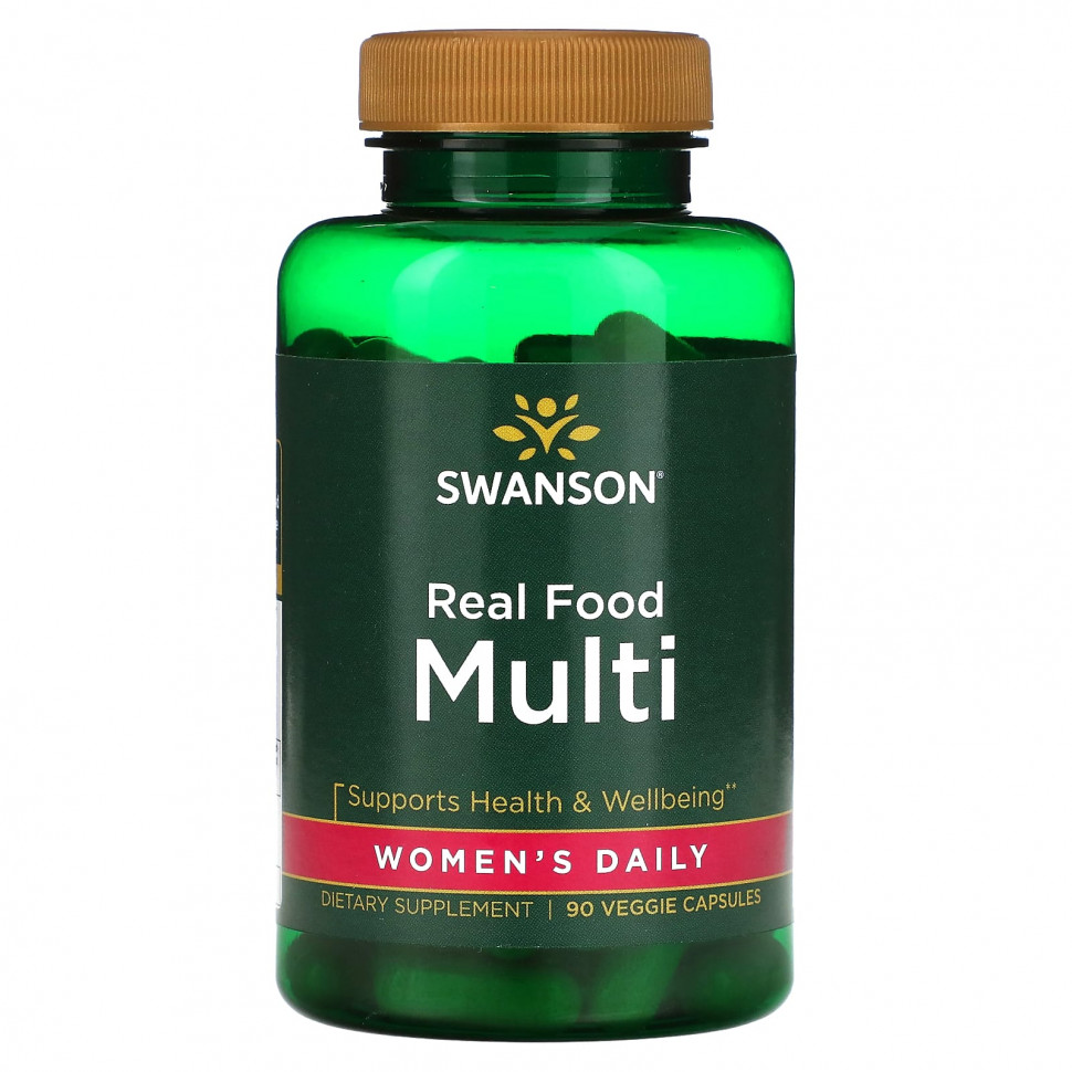   Swanson, Real Food Multi,    , 90     -     , -  