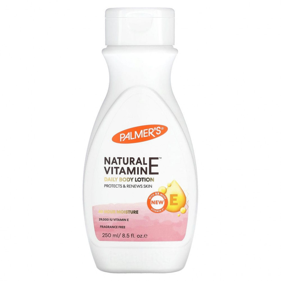   Palmer's, Natural Vitamin E Body Lotion, 8.5 fl oz (250 ml)   -     , -,   