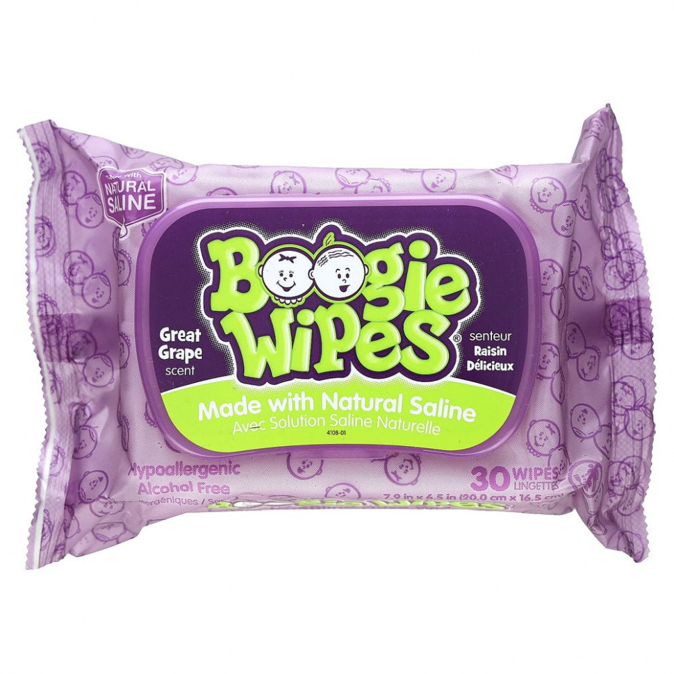   Boogie Wipes,       ,   , 30    -     , -  