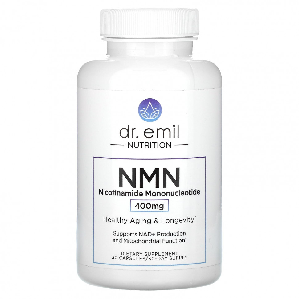   Dr. Emil Nutrition, NMN, , 400 , 30    -     , -  