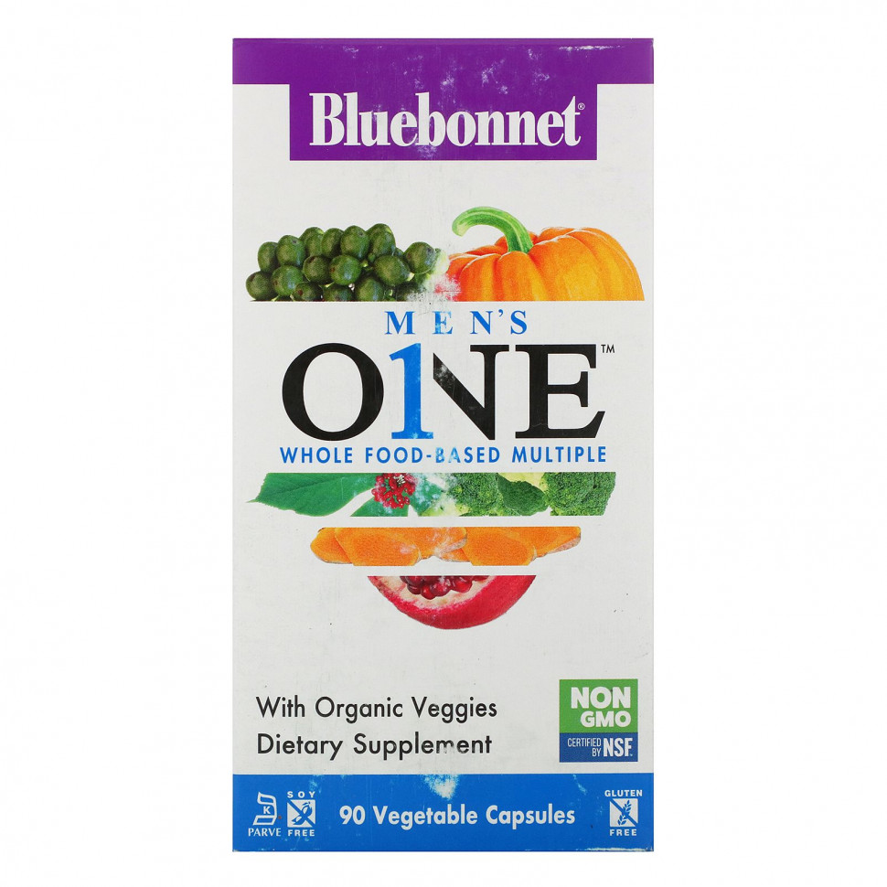   Bluebonnet Nutrition, Men's ONE,     , 90     -     , -  