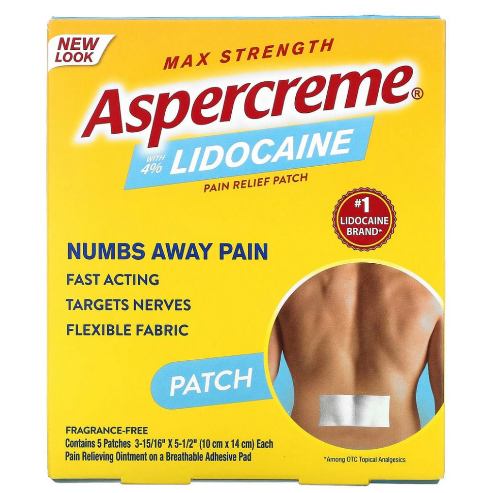   Aspercreme,    4% ,  ,  , 5  (10  x 14 )    -     , -  