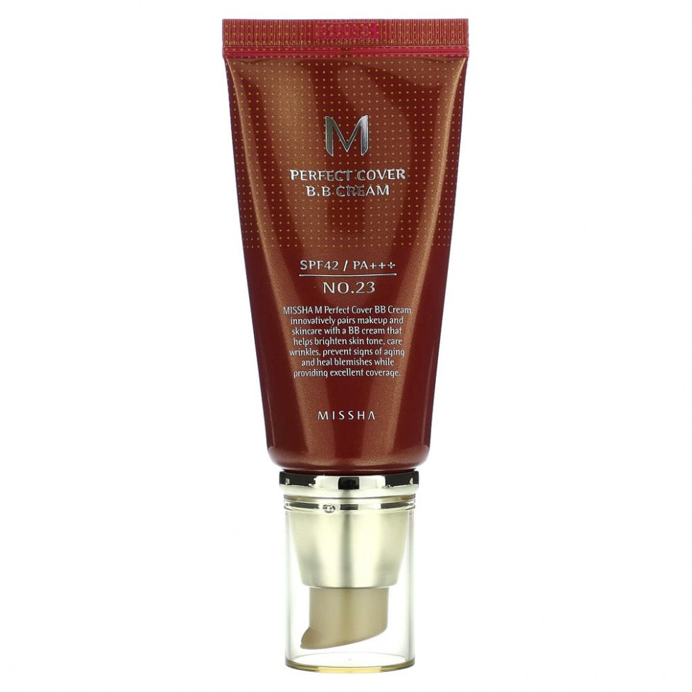   Missha, M Perfect Cover, BB-, SPF 42 PA+++,  23  , 50  (1,7 )   -     , -  