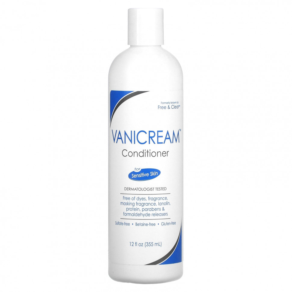   Vanicream, Conditioner, For Sensitive Skin, 12 fl oz (355 ml)   -     , -  