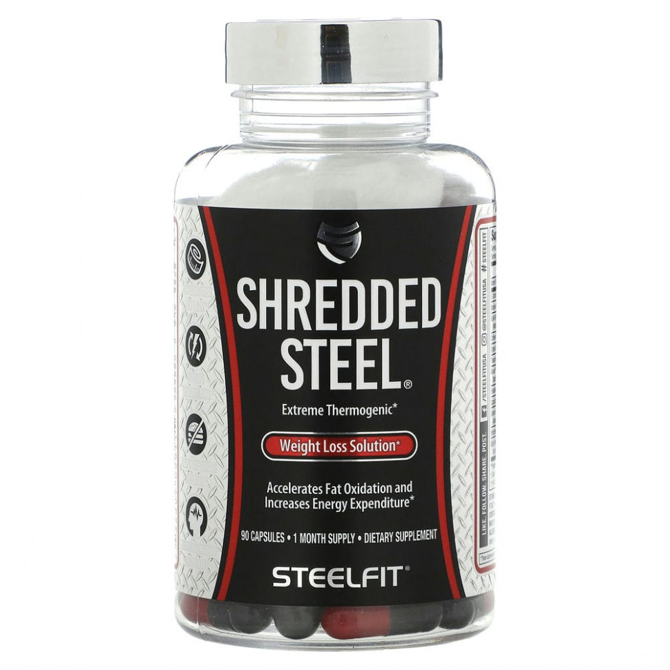   SteelFit, Shredded Steel,    , 90    -     , -  