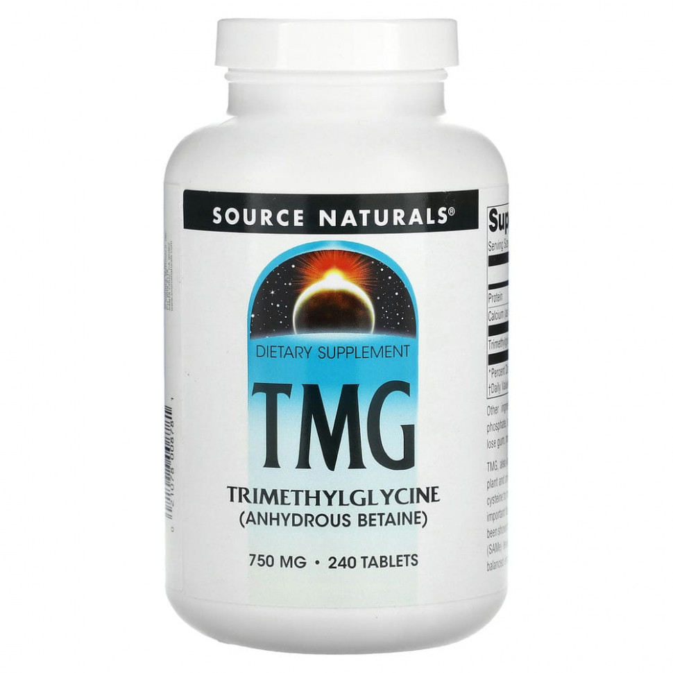   Source Naturals, TMG, , 750 , 240    -     , -,   