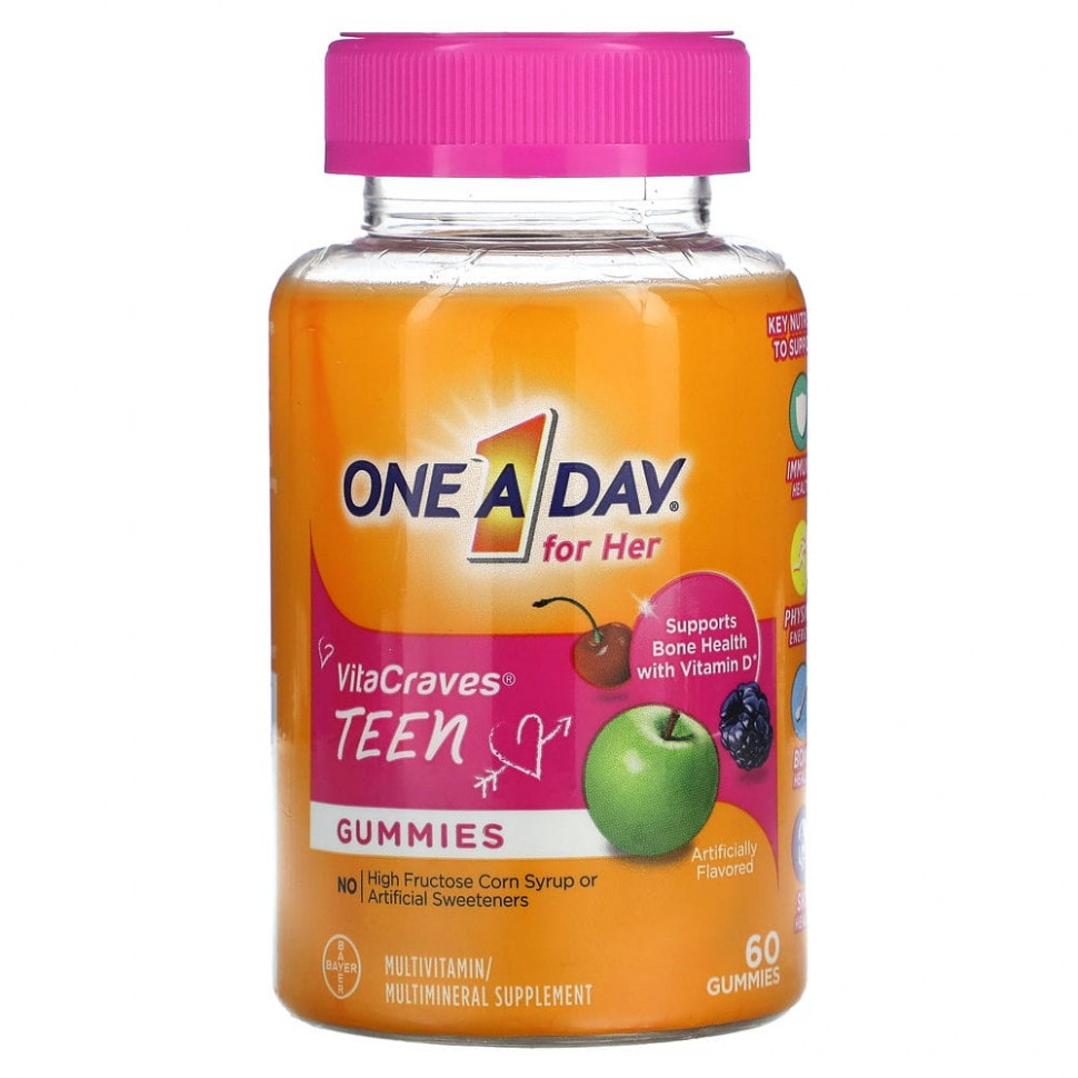   One-A-Day, For Her, VitaCraves,  , 60     -     , -  