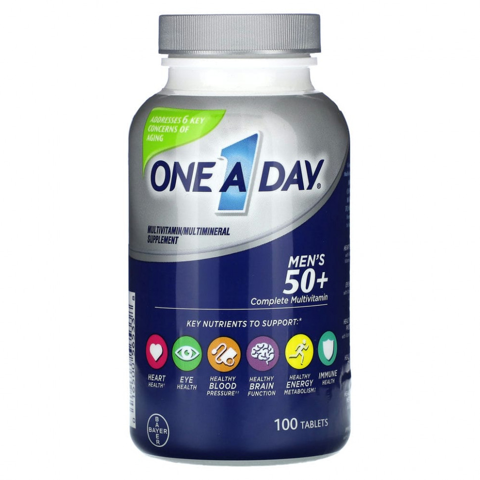   One-A-Day, Men's 50+, Healthy Advantage, / , 100    -     , -  