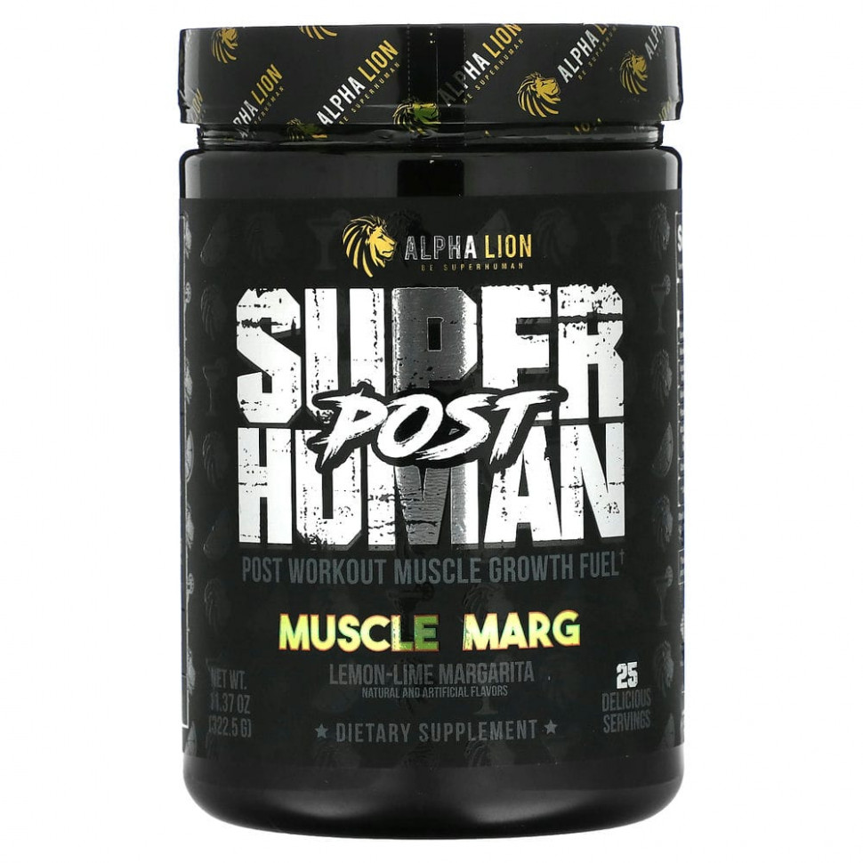   ALPHA LION, SuperHuman Post, Muscle Marg,     , 322,5  (11,37 )   -     , -  